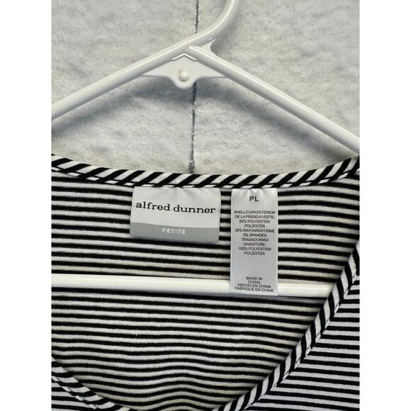 Vintage Alfred Dunner Stunner!  Layered Women Top Cap Sleeve Y2K Size PL - Picture 2 of 10